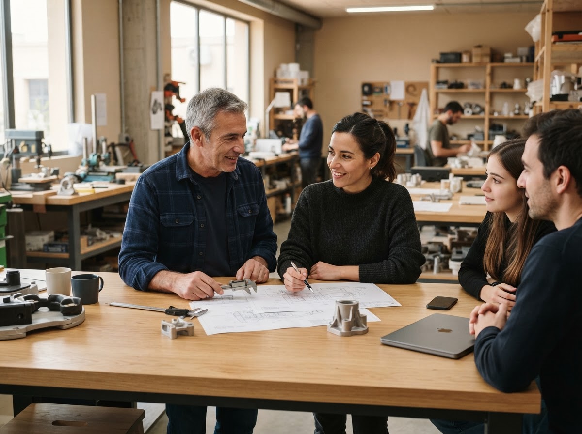 Equipo de análisis de Turdo Fondoria revisando modelos predictivos de mercado